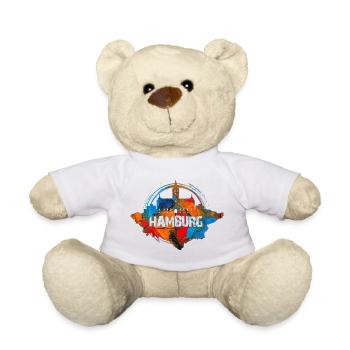 Hamburg Color - Teddy Bear - white - Front