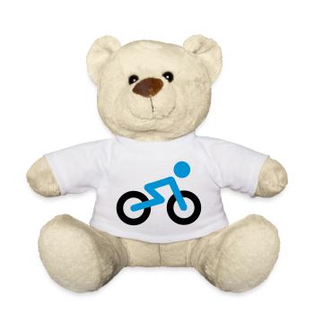 Bicyclette - Nounours - blanc - Devant