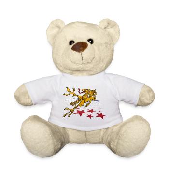 Rostocker Greif 3D - Teddy Bear - white - Front