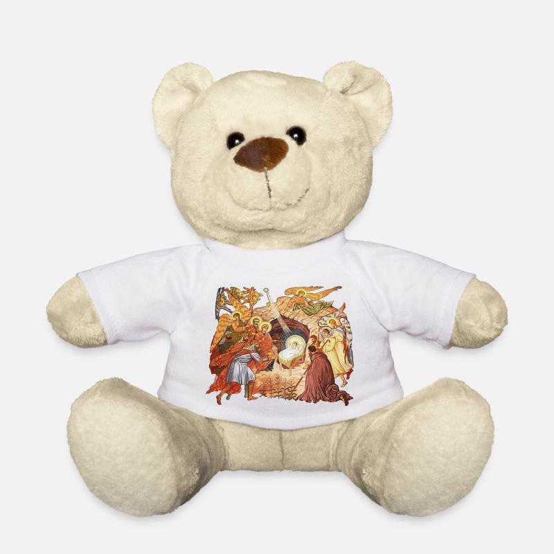 Jesus Geburtstag - Teddy - Weiß