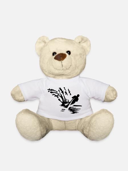 water ski - Teddy Bear - white