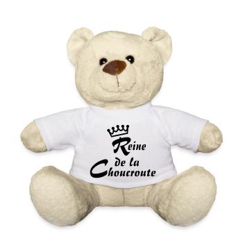 reine choucroute - Nounours - blanc - Devant