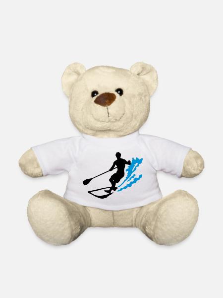 stand up paddling - Teddy Bear - white