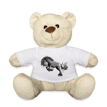 Wilder Friese - Pferd - Teddy - Weiß - Vorne