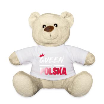 Cadeau de la reine de Pologne - Nounours - blanc - Devant