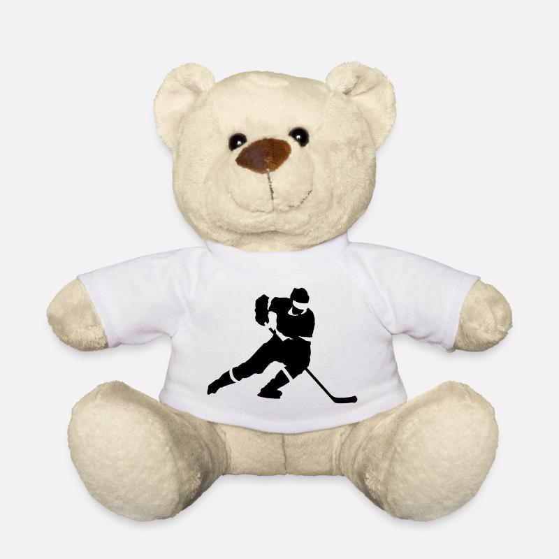 Hockey - Nounours - blanc