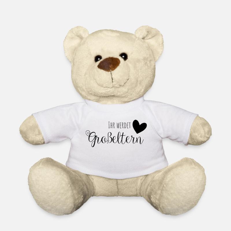 Ihr werdet Großeltern - Teddy - Weiß