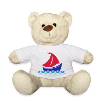 Funny gifts for sailors - Teddy Bear - white - Front