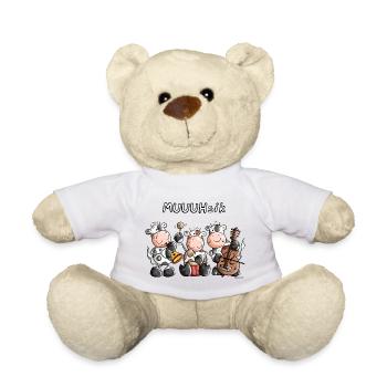 MUUUHsik Kühe - Teddy - Weiß - Vorne