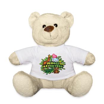 Aventures jungle - Nounours - blanc - Devant