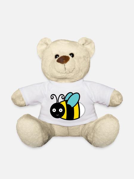 Doux bourdon - Nounours - blanc