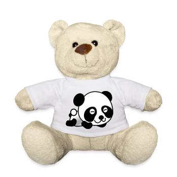 Panda - Teddy Bear - white - Front