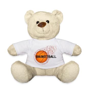 BASKETBALL - Teddy - Weiß - Vorne