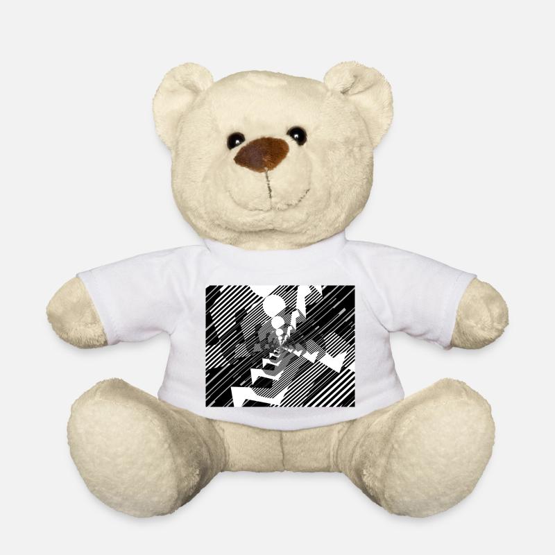 Run, run, run - Teddy Bear - white