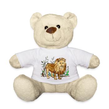 Lion - Nounours - blanc - Devant