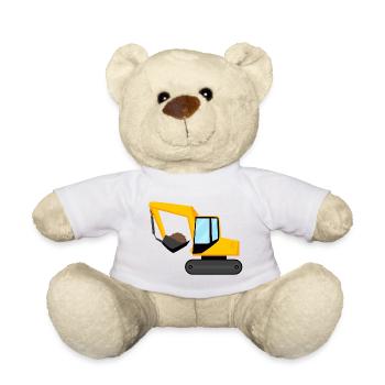 Bagger - Teddy - Weiß - Vorne