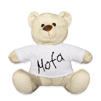 moped - Teddy Bear - white - Front