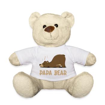 Papa Bear - Teddy - Weiß - Vorne