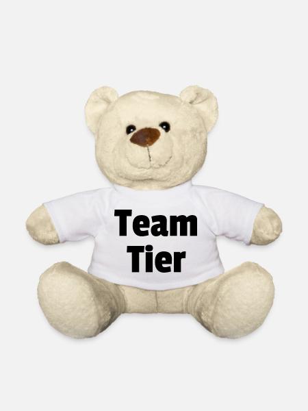 Team Tier - Teddy - Weiß