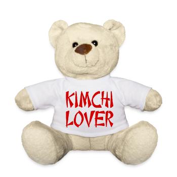 KIMCHI LOVER Korea - Teddy Bear - white - Front