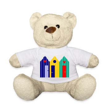 URLAUB. ES LEBE DER URLAUB. URLAUB. - STRAND. MEER - Teddy - Weiß - Vorne
