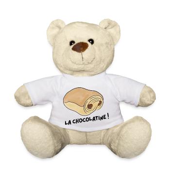 Chocolatine - Teddy Bear - white - Front