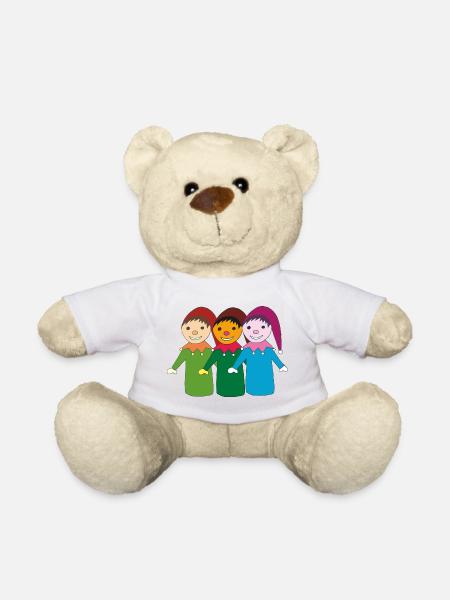 kasper und freunde - Teddy - Weiß