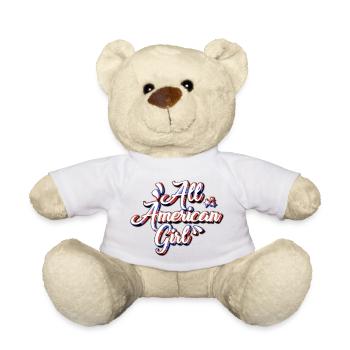 All American Girl - Teddy Bear - white - Front