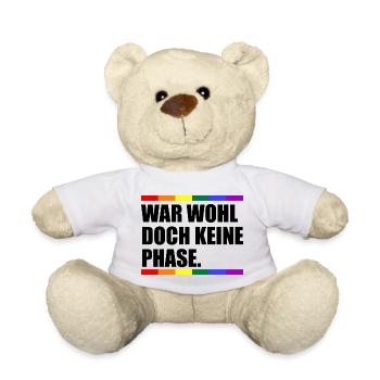 War Wohl Doch Keine Phase - Teddy - Weiß - Vorne