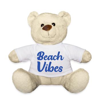 Ambiance de plage - Nounours - blanc - Devant