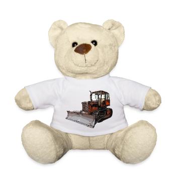 Planierraupe UTB S651 - Teddy - Weiß - Vorne