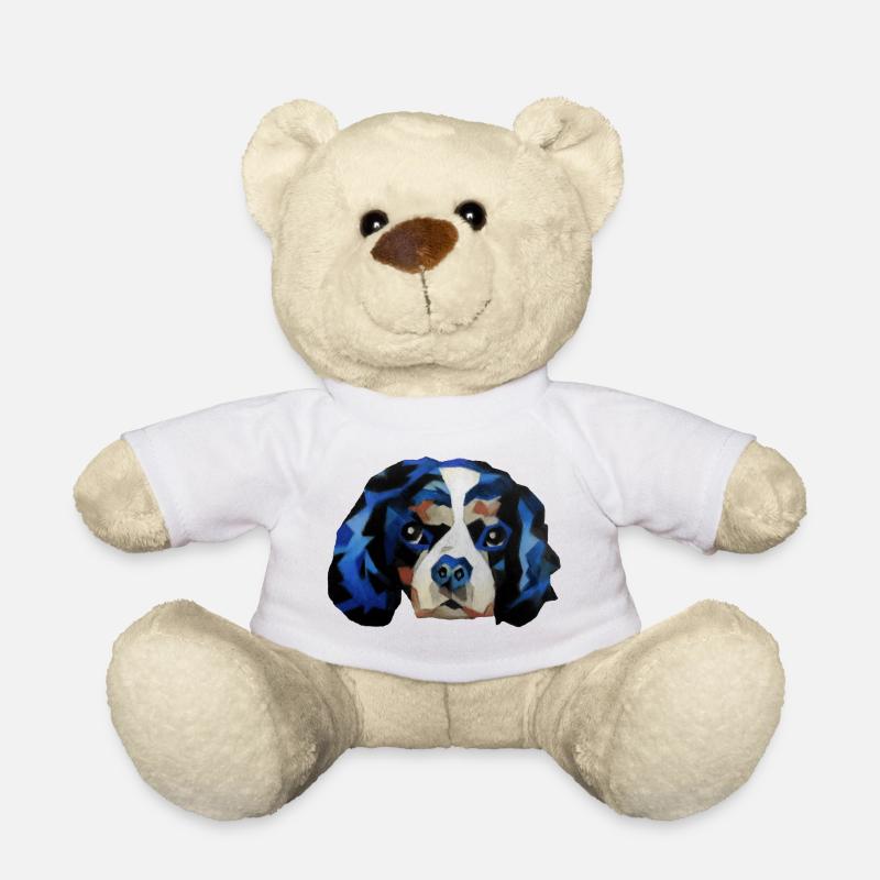 Épagneul Cavalier King Charles - Nounours - blanc