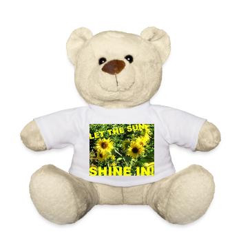 ZoffArt LET THE SUN SHINE IN! - Teddy - Weiß - Vorne