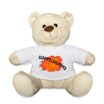 Doppelwumms - Teddy - Weiß - Vorne