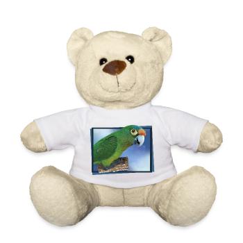 Orange-fronted parakeet - Teddy Bear - white - Front