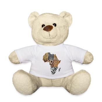 Africa - Teddy Bear - white - Front