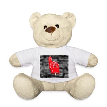 Du bist der Beste - Teddy - Weiß - Vorne