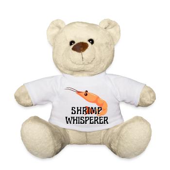 Shrimp Whisperer - Drôle d’amateur de crevettes - Nounours - blanc - Devant