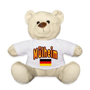 Mülheim deutschland flagge - Teddy - Weiß - Vorne