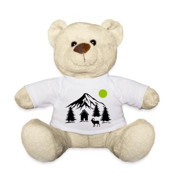 Berge Natur - Teddy - Weiß - Vorne
