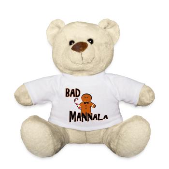 Bad Mannala Alsace - Nounours - blanc - Devant