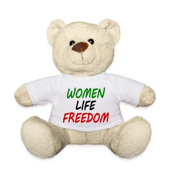 Women life freedom - Nounours - blanc - Devant