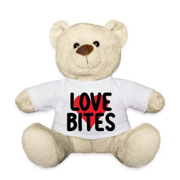 Love Bites - Teddy Bear - white - Front