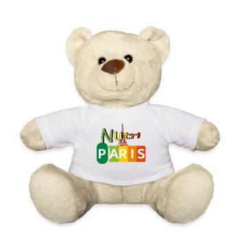 Nutri Paris - Teddy Bear - white - Front