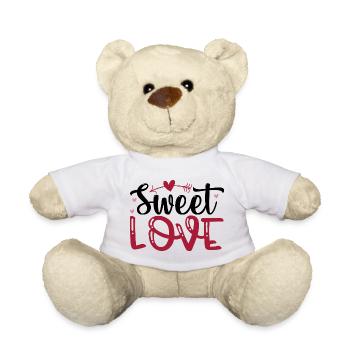 Amour doux - Nounours - blanc - Devant