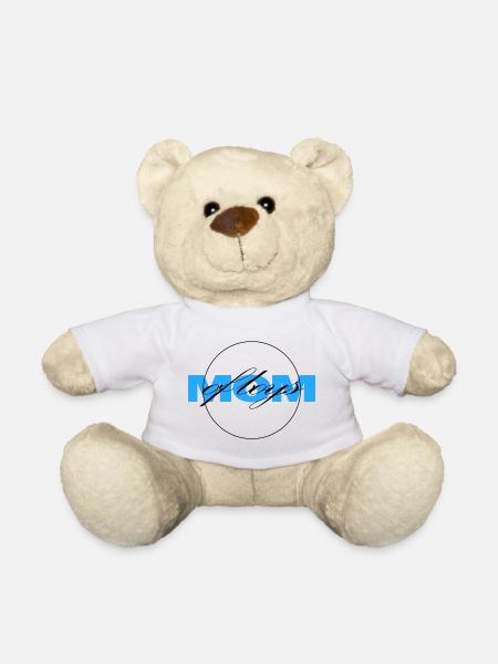 MOM OF BOYS - Teddy - Weiß