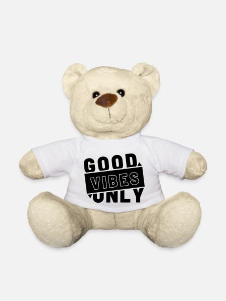 Good Vibes Only - Teddy - Weiß