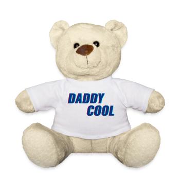 DADDY COOL - GEBURTSTAG - VATERTAG - VALENTINSTAG - Teddy - Weiß - Vorne