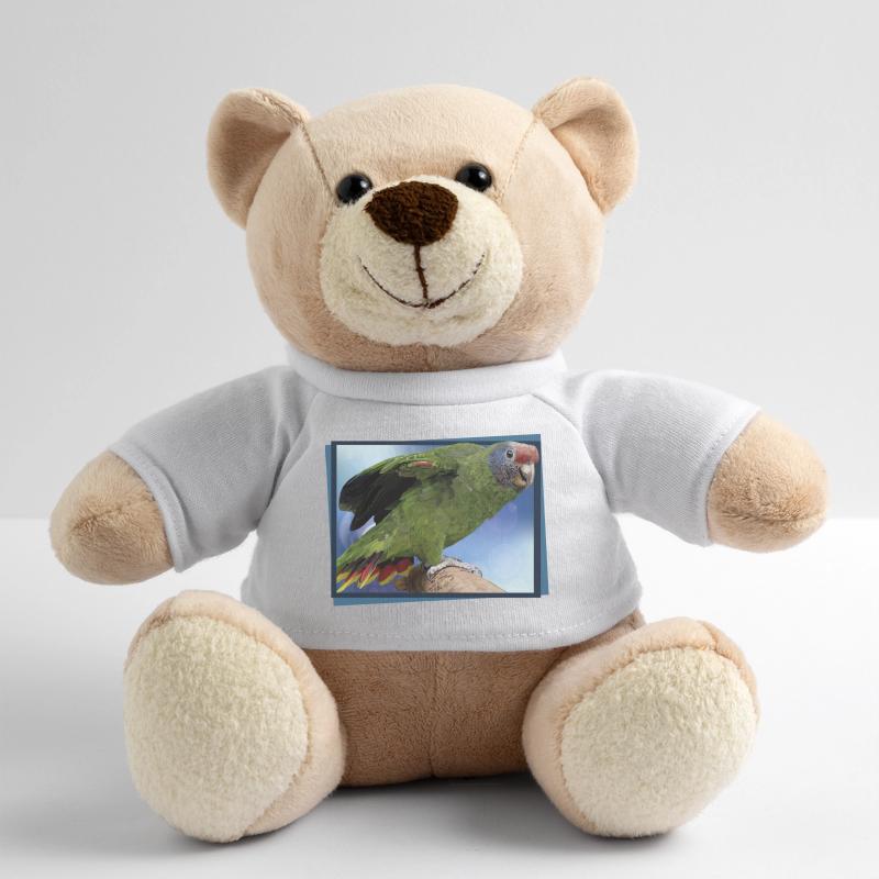 Le perroquet à queue rousse Nounours