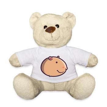 Round Capy - Teddy Bear - white - Front